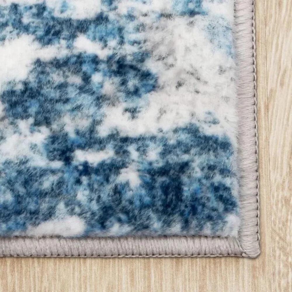 New 5x7 Abstract Area Rug, Soft Non-Slip Carpet for Home, Room & Office Decor